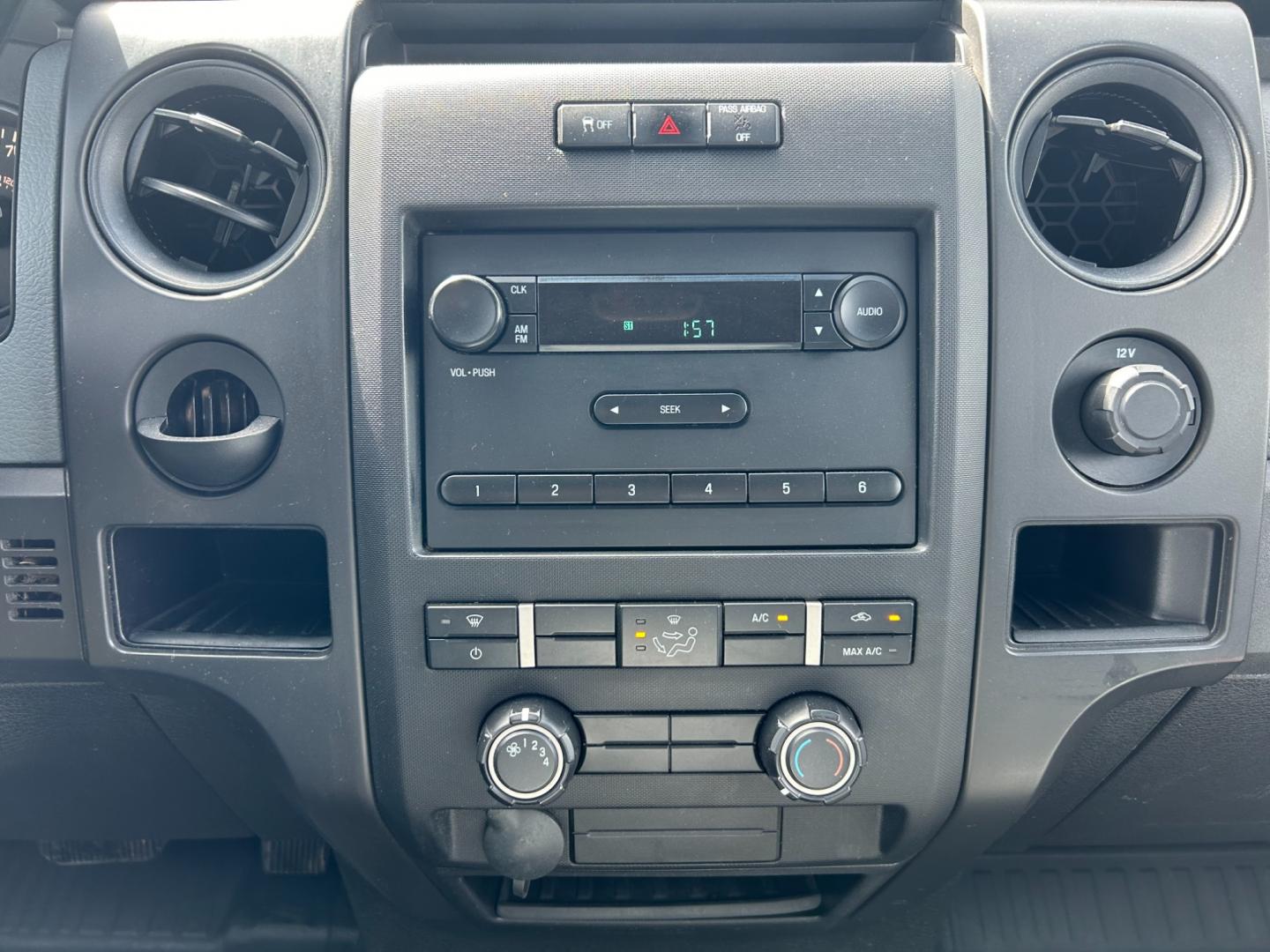 2014 White /Gray Ford F-150 (1FTMF1CM5EK) with an 3.7L V6 DOHC 24V engine, 6-Speed Automatic transmission, located at 17760 Hwy 62, Morris, OK, 74445, (918) 733-4887, 35.609104, -95.877060 - 2014 FORD F-150 XL 6.5-ft. BED HAS A 3.7L V6 ENGINGE, 2WD BI-FUEL (RUNS ON BOTH CNG OR GASOLINE) FEATURES MANUAL WINDOWS, MANUAL LOCKS, MANUAL MIRRORS, AM/FM STEREO, SIRIUS RADIO, CD PLAYER, AUXILLIARY PORT, CRUISE CONTROL, TRACTION CONTROL, MULTI-FUNCTIONING STEERING WHEEL CONTROLS, BEDLINER. IT RU - Photo#14